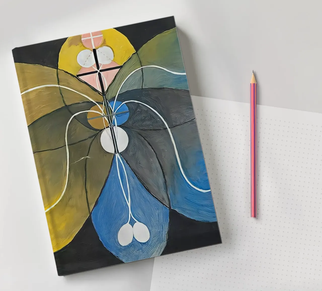 Hilma af Klint - Evolution n° 9 Groupe VI carnet de notes de William Store
