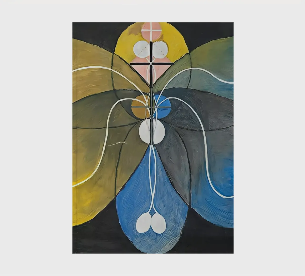 Hilma af Klint - Evolution n° 9 Groupe VI carnet de notes de William Store