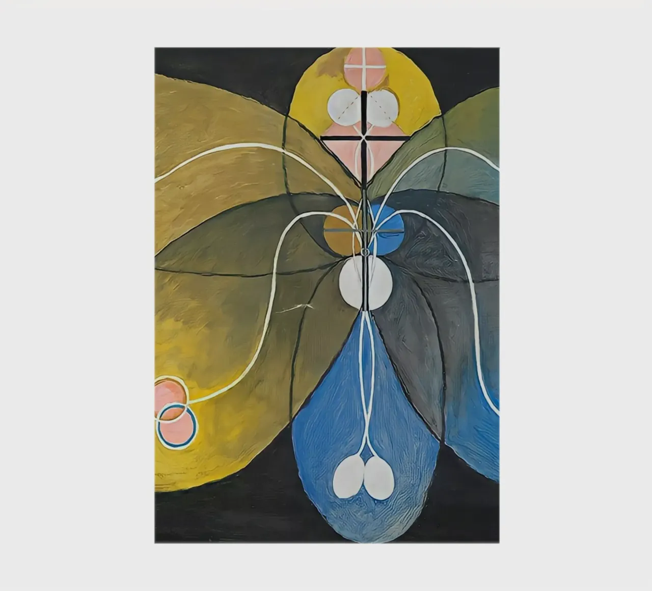 Hilma af Klint - Evolution n° 9 Groupe VI carnet de notes de William Store