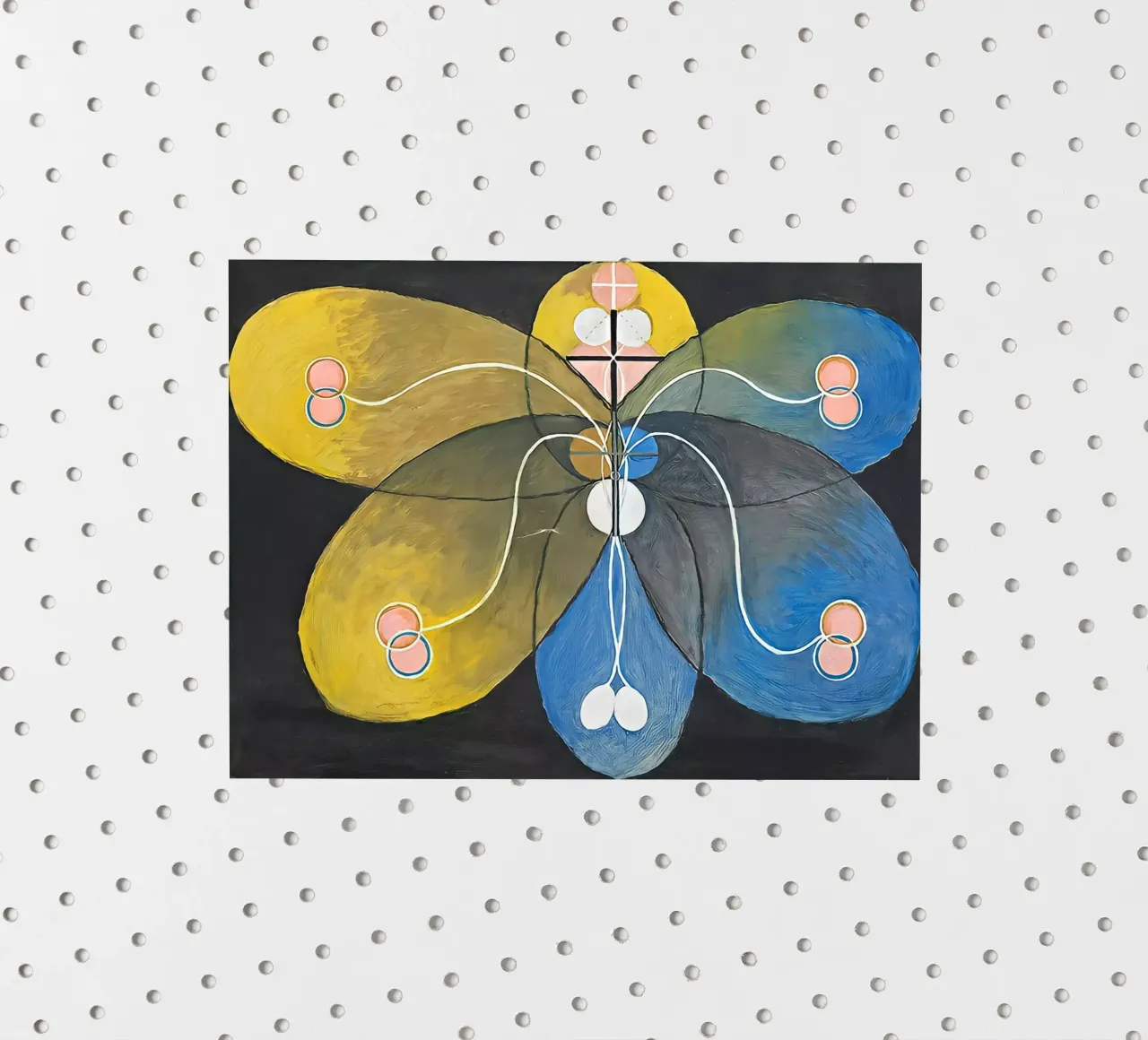 Hilma af Klint - Evolution n° 9 Groupe VI autocollant de William Store