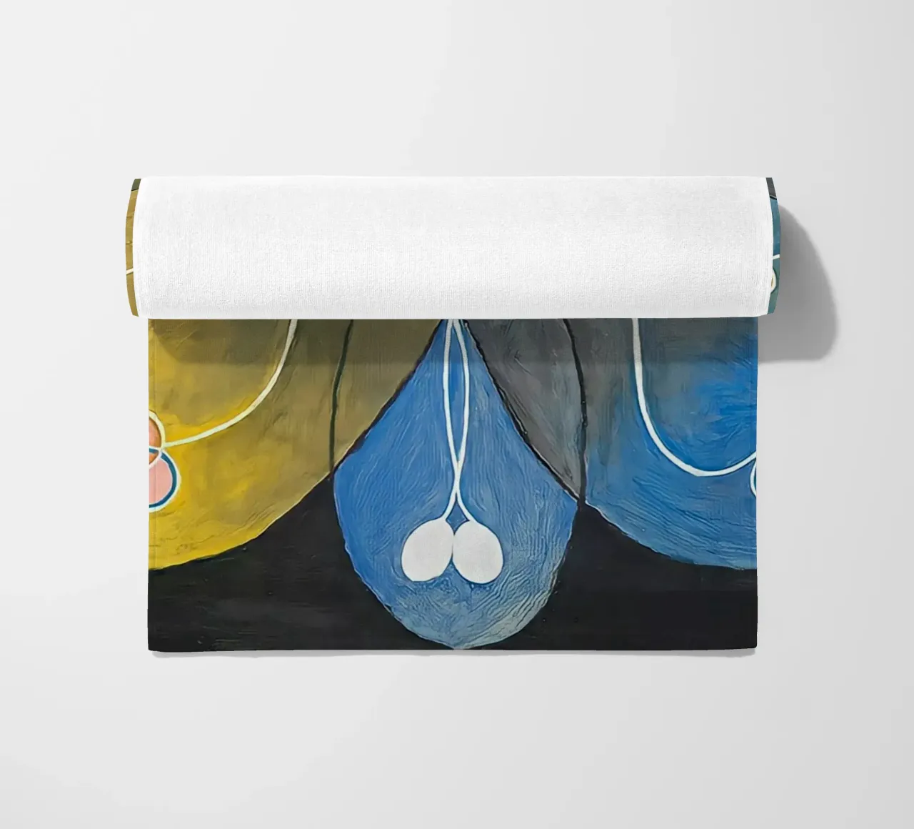 Hilma af Klint - Evoluzione n. 9 Gruppo VI telo mare da William Store