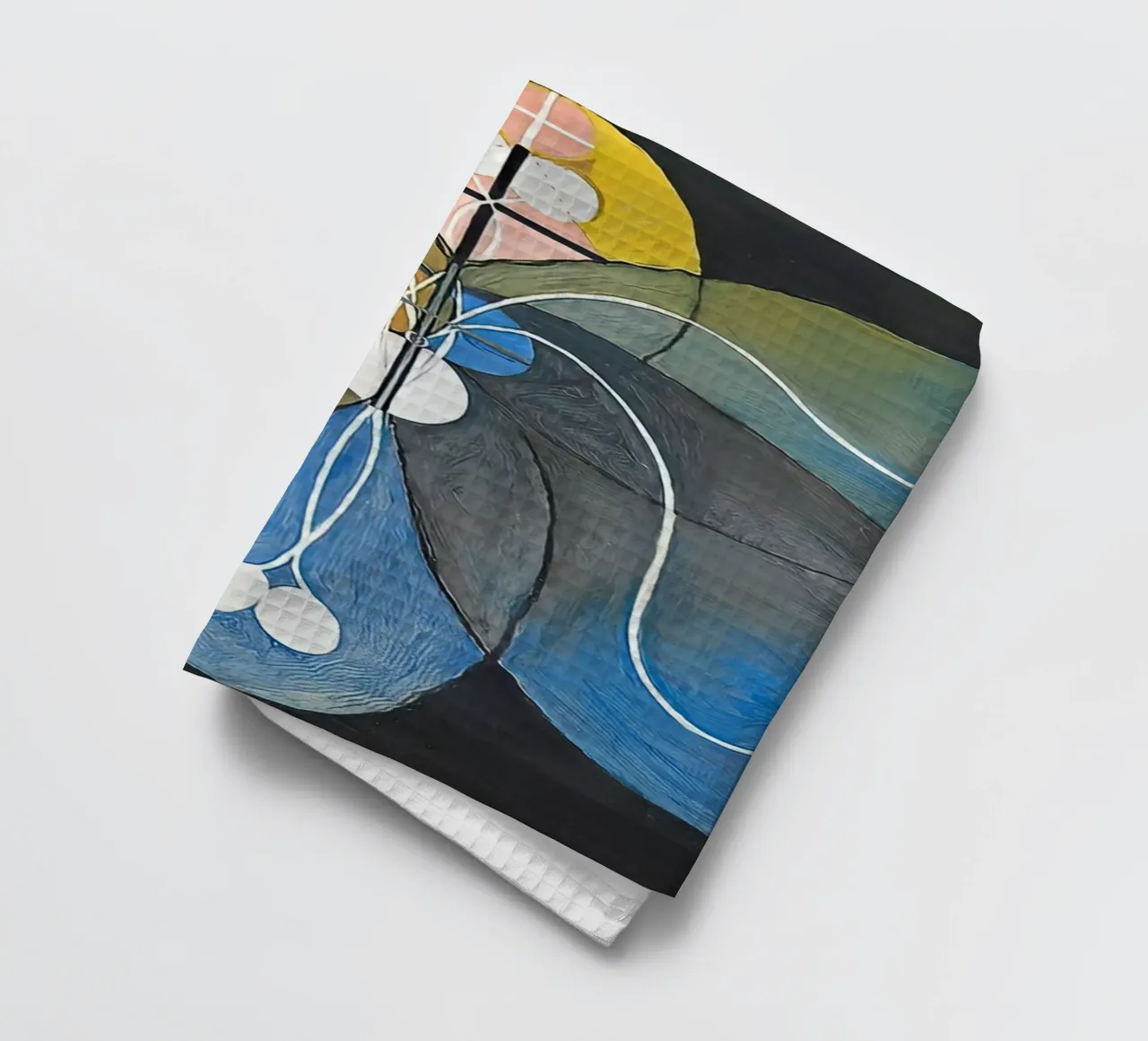 Hilma af Klint - Evolution n° 9 Groupe VI torchon de William Store
