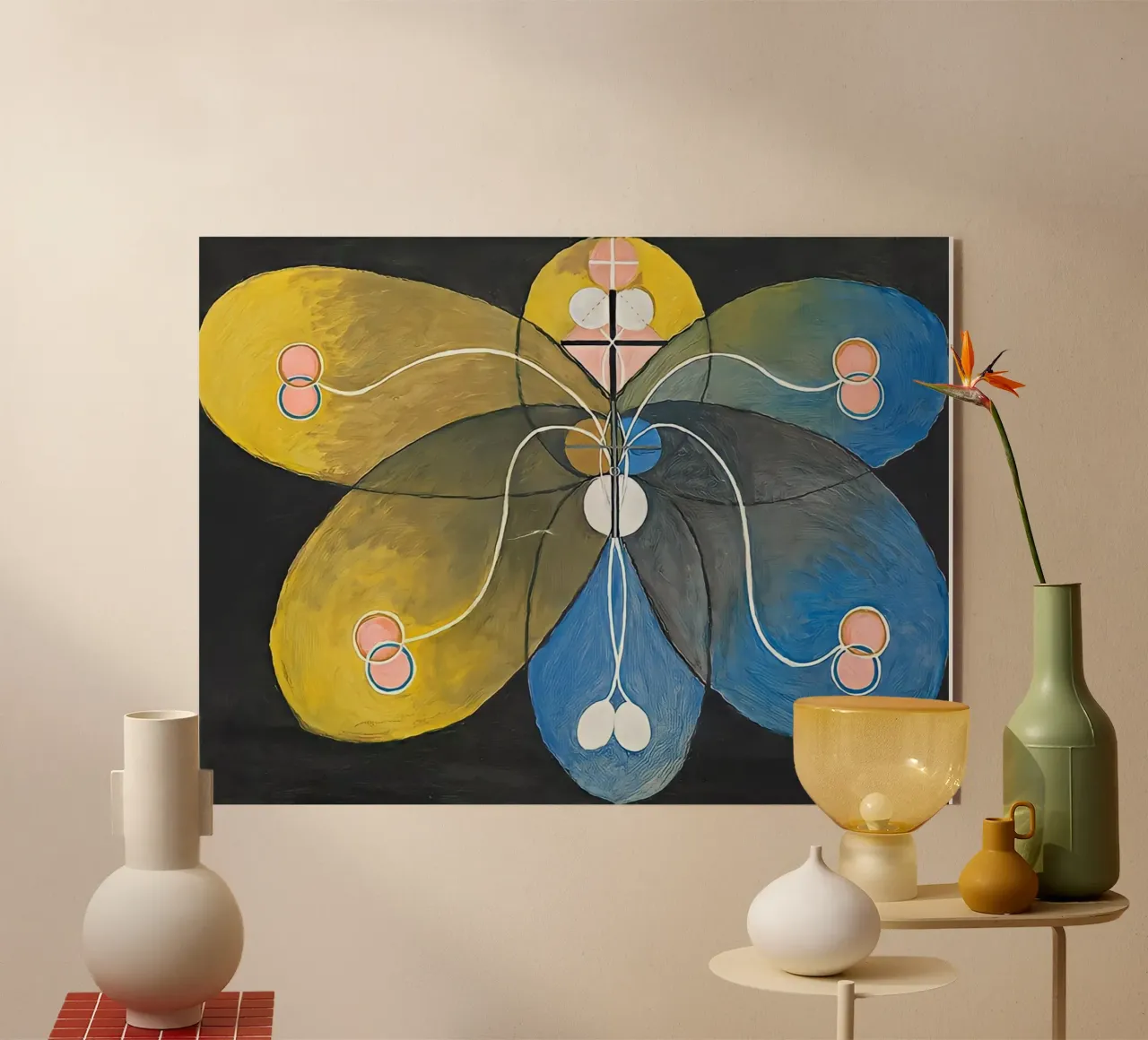 Hilma af Klint - Evoluzione n. 9 Gruppo VI plexiglass da William Store
