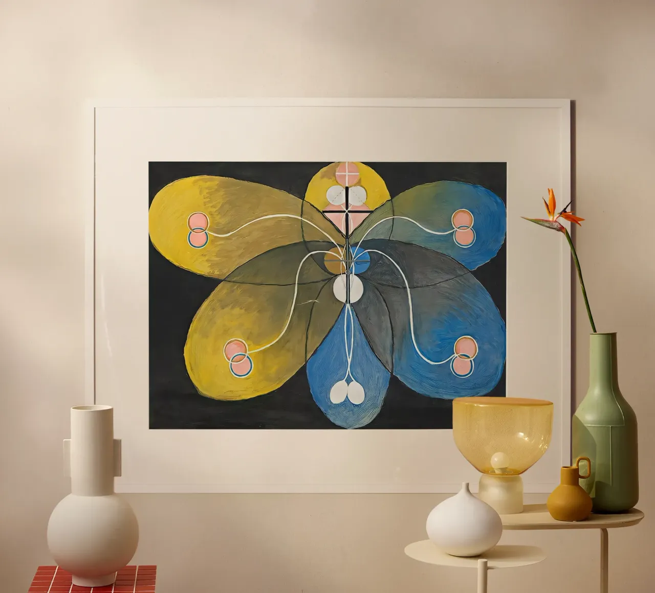 Hilma af Klint - Evolution n° 9 Groupe VI hahnemühle de William Store