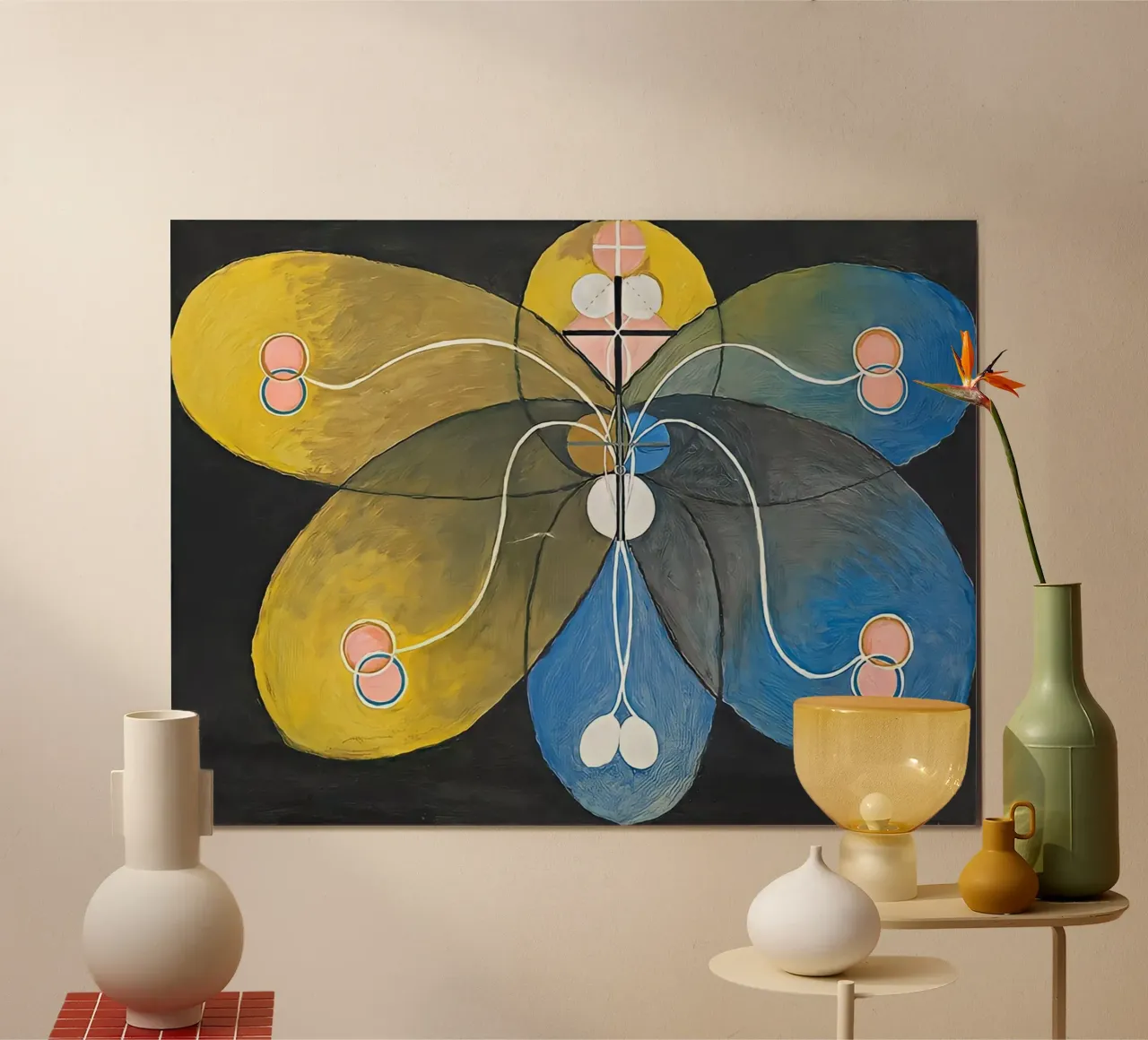 Hilma af Klint - Evoluzione n. 9 Gruppo VI poster da William Store