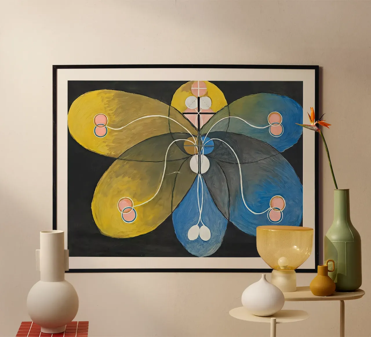 Hilma af Klint - Evoluzione n. 9 Gruppo VI poster da William Store