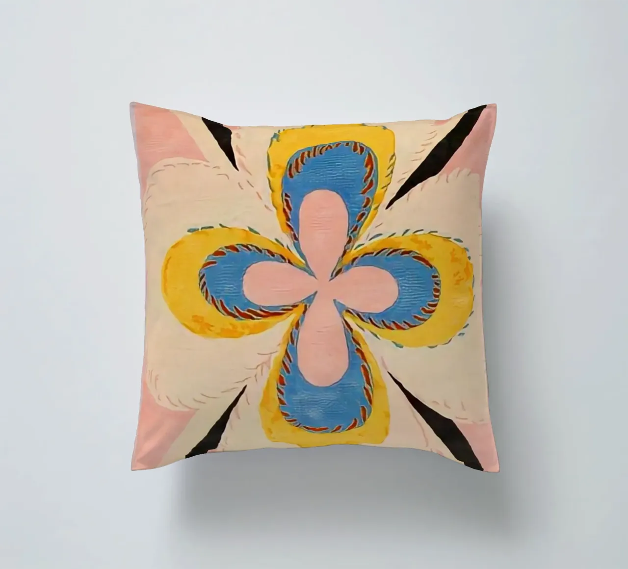 Hilma Af Klint - Group VII Series US No 7 decorative cushion by William Store