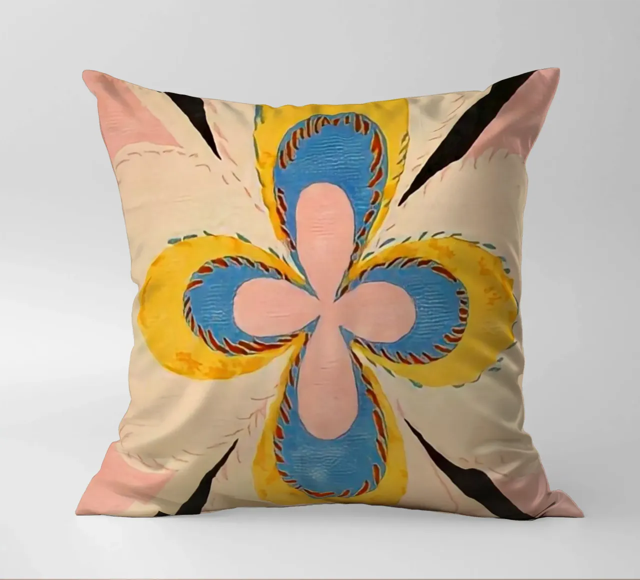 Hilma Af Klint - Group VII Series US No 7 decorative cushion by William Store