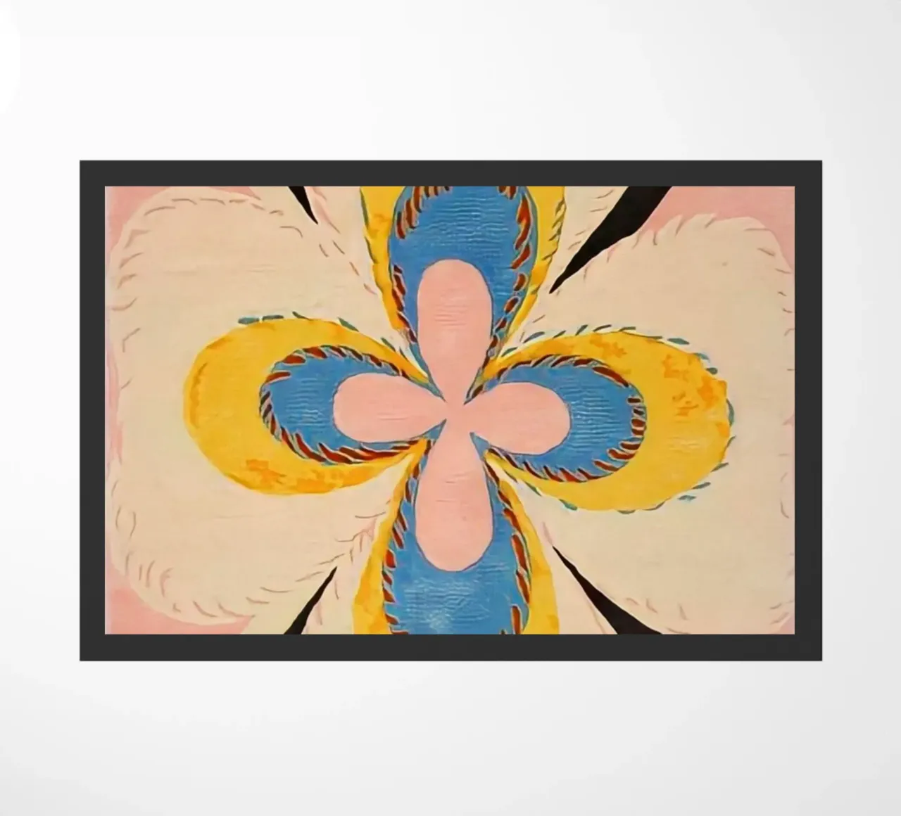 Hilma Af Klint - Groupe VII Série US n° 7 paillasson de William Store