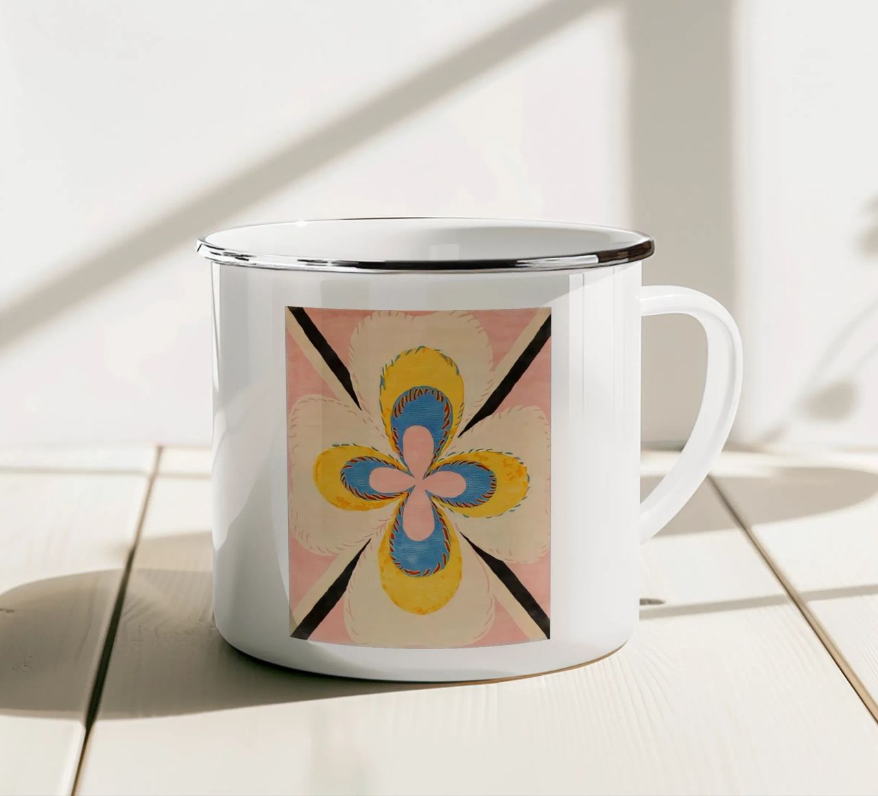Hilma Af Klint - Gruppo VII Serie US n. 7 tazza in smalto da William Store