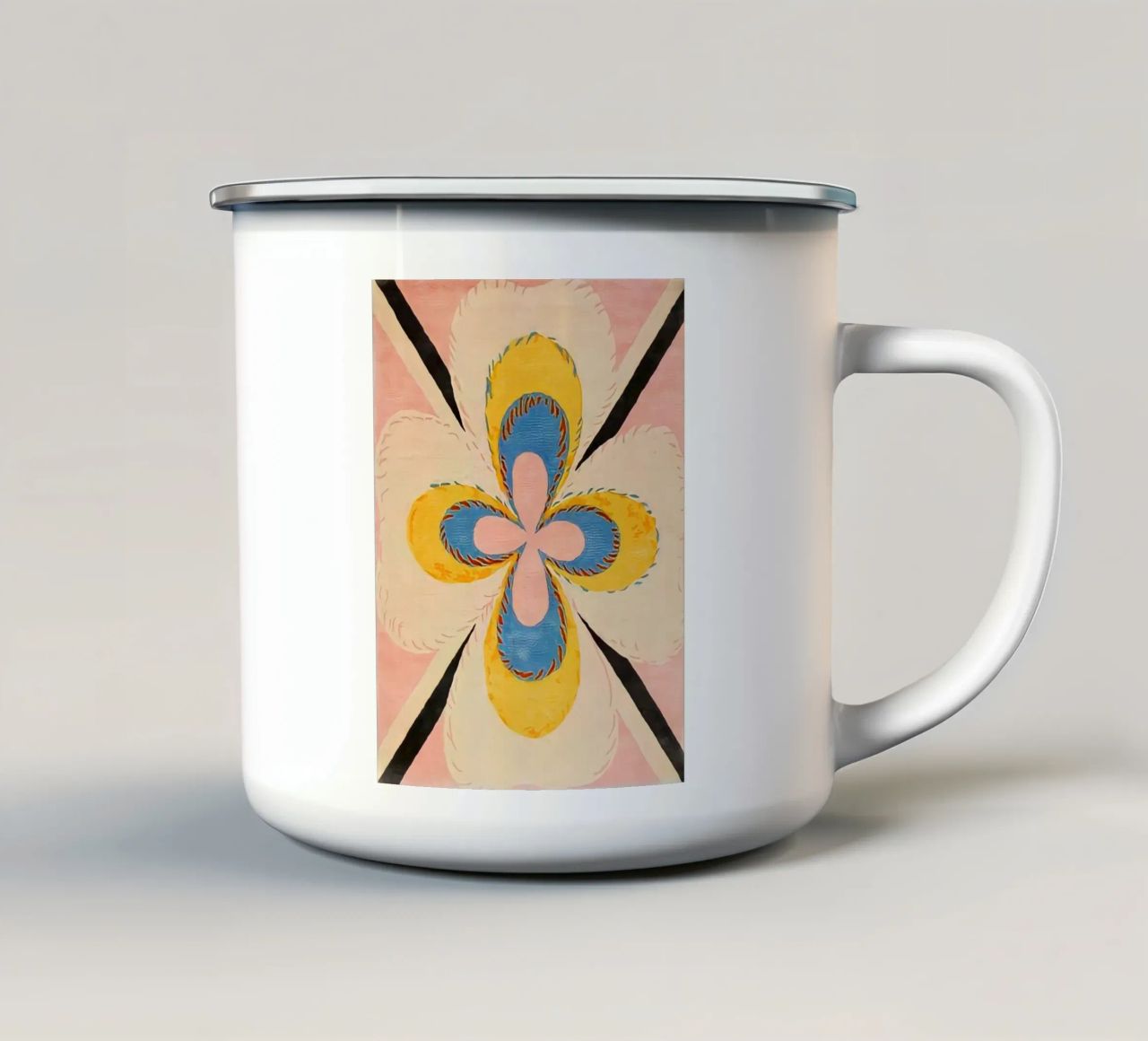 Hilma Af Klint - Gruppo VII Serie US n. 7 tazza in smalto da William Store