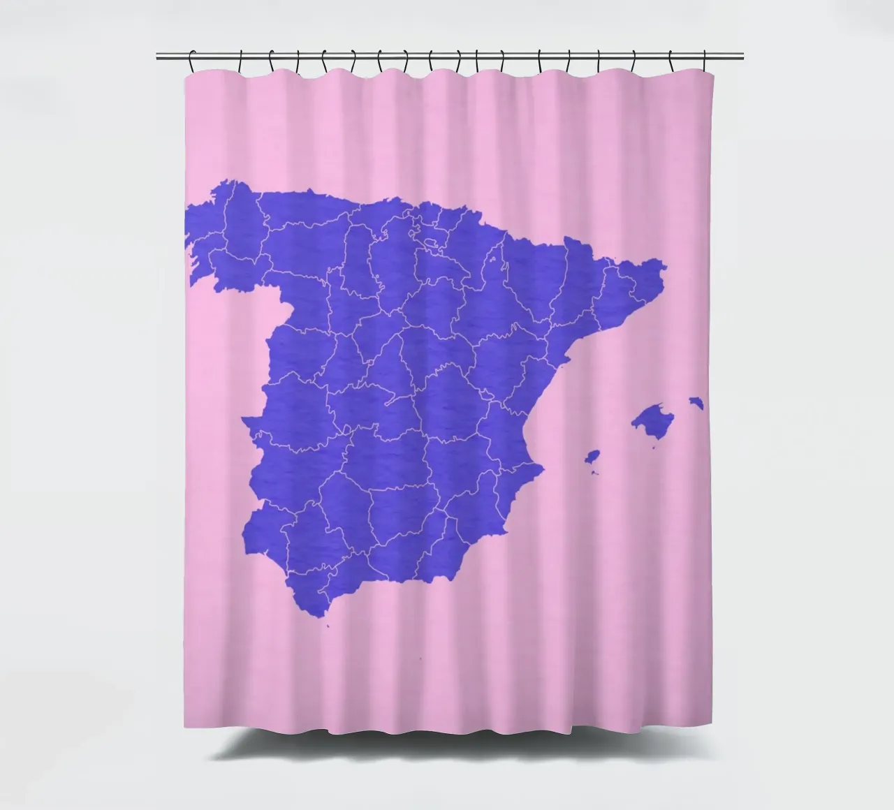 Spain Minimal Map tenda da doccia da Attaboy Dsgn