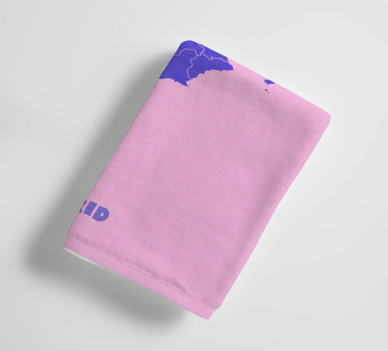 Spain Minimal Map asciugamano da bagno da Attaboy Dsgn