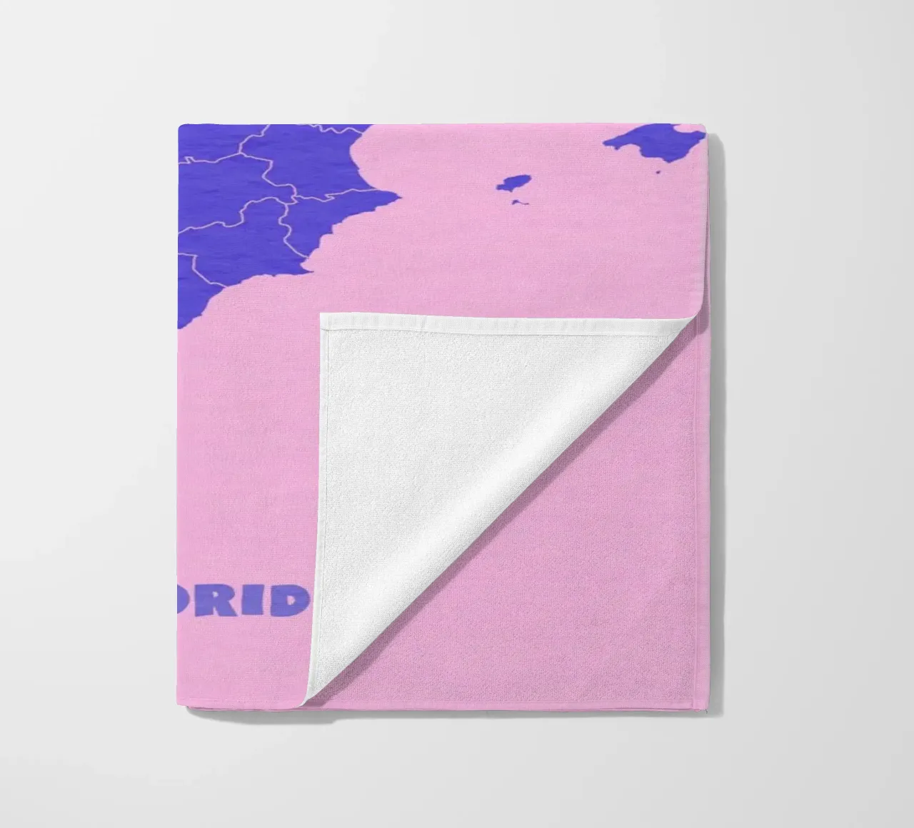 Spain Minimal Map telo mare da Attaboy Dsgn