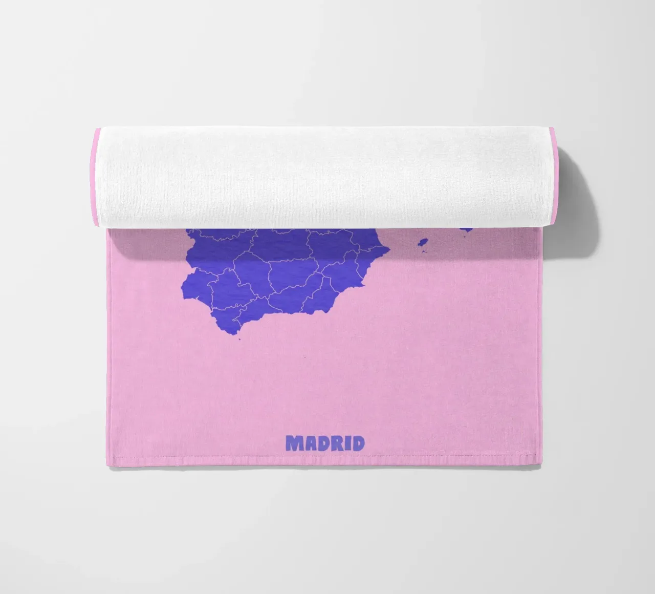 Spain Minimal Map telo mare da Attaboy Dsgn