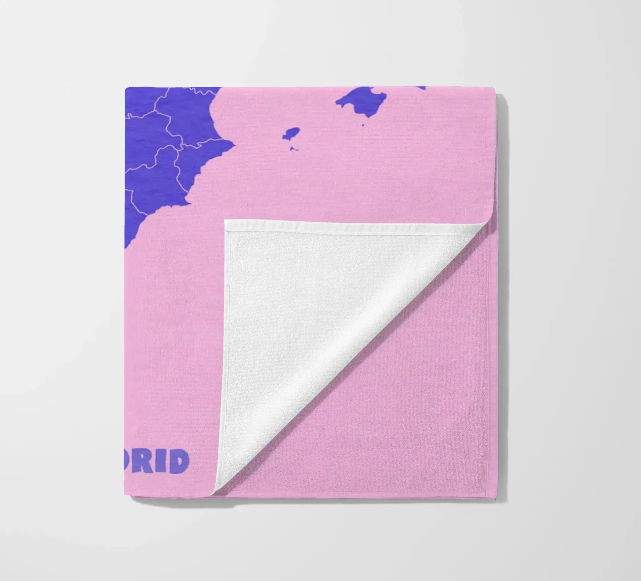 Spain Minimal Map telo mare da Attaboy Dsgn