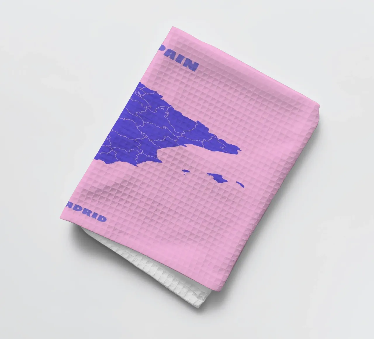 Spain Minimal Map canovaccio da cucina da Attaboy Dsgn