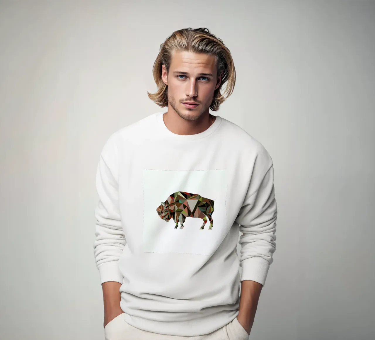 A.Bison felpa da Swen Swensøn