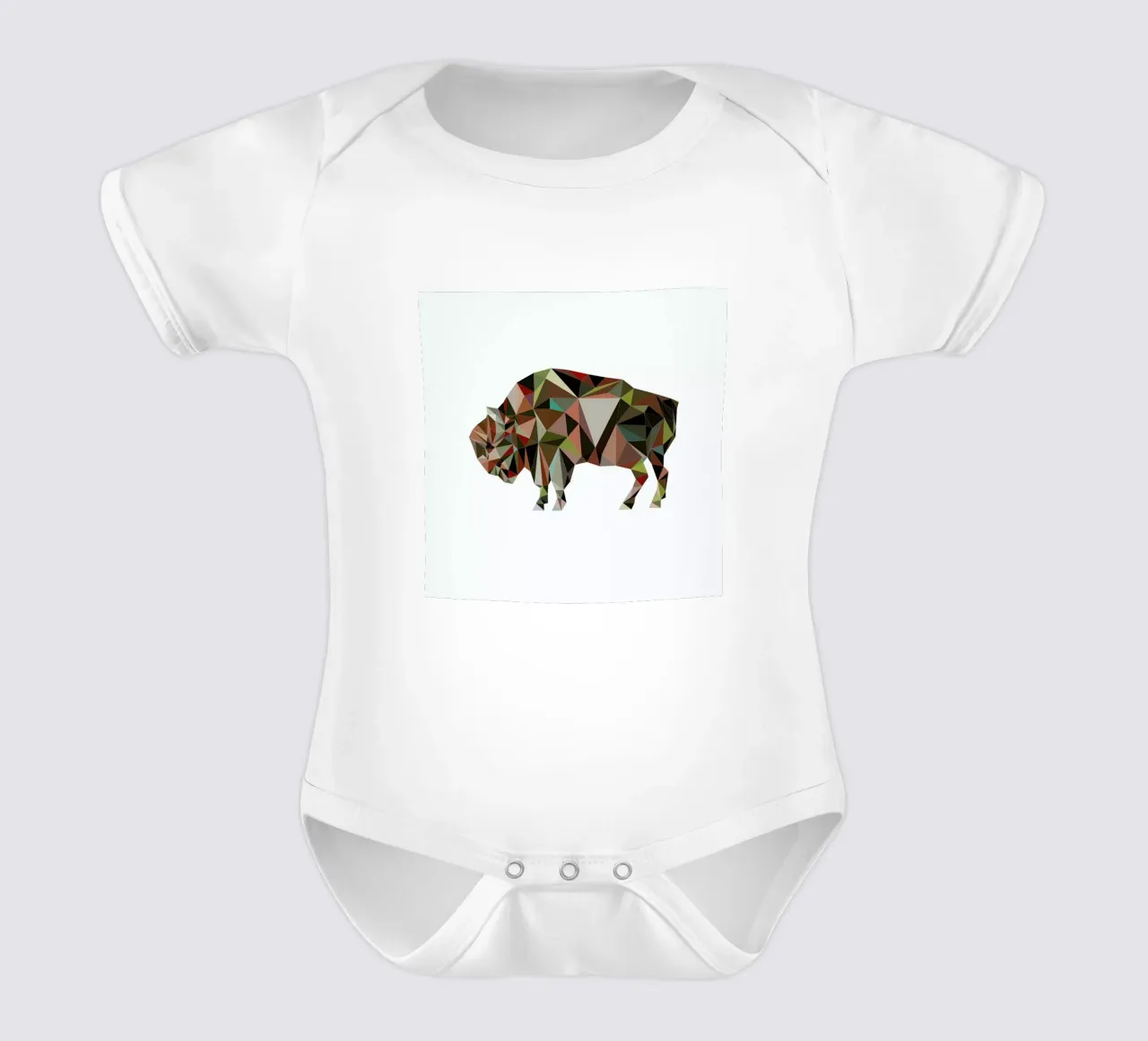 A.Bison body neonato maniche corte da Swen Swensøn