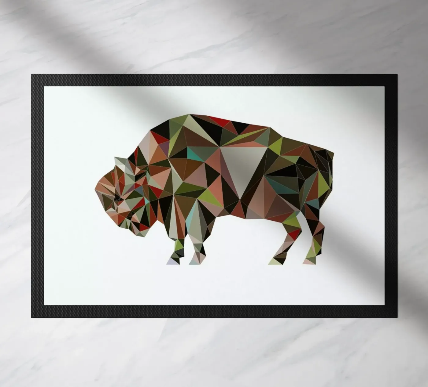 A.Bison doormat by Swen Swensøn