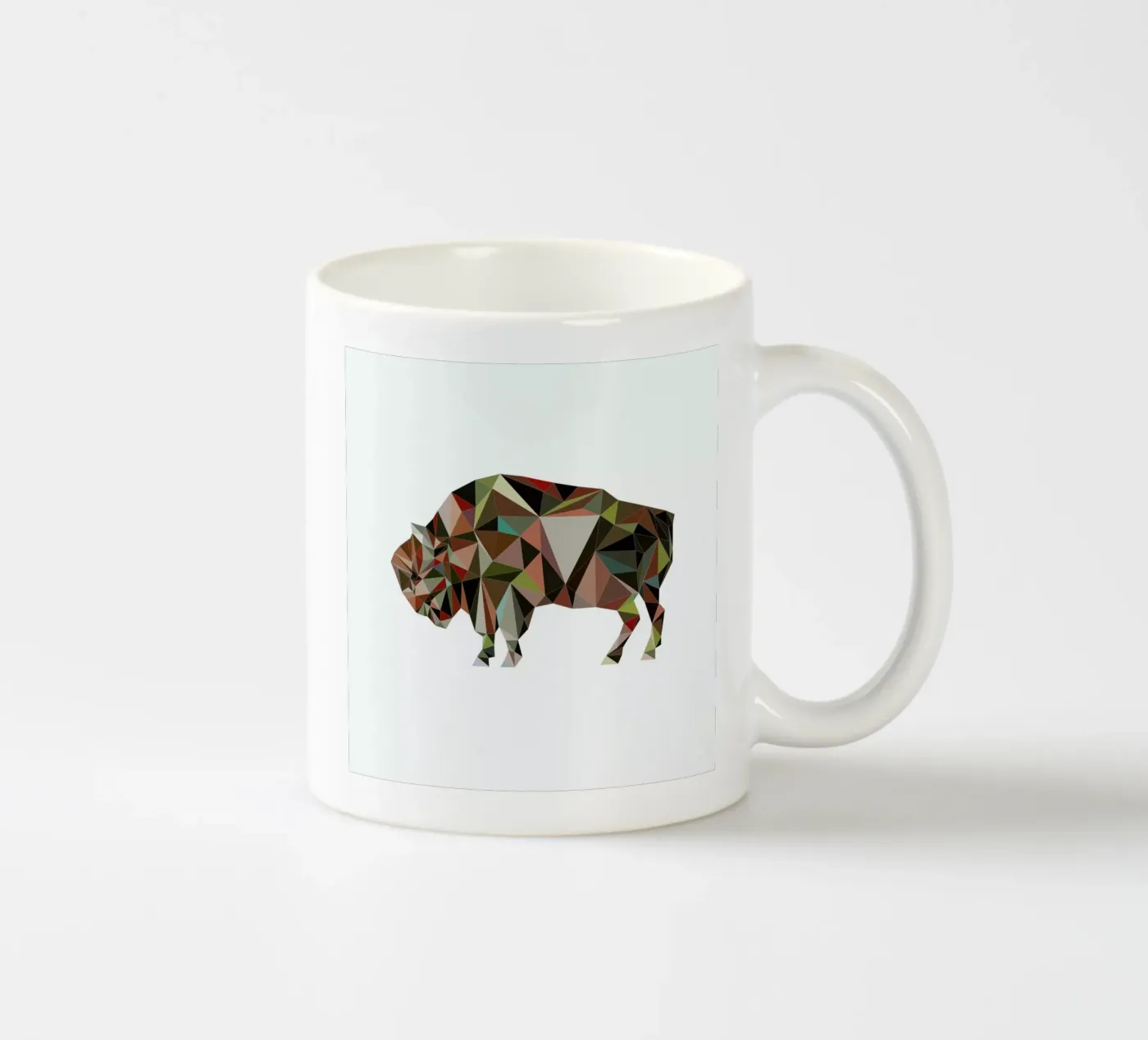 A.Bison ceramic mug by Swen Swensøn