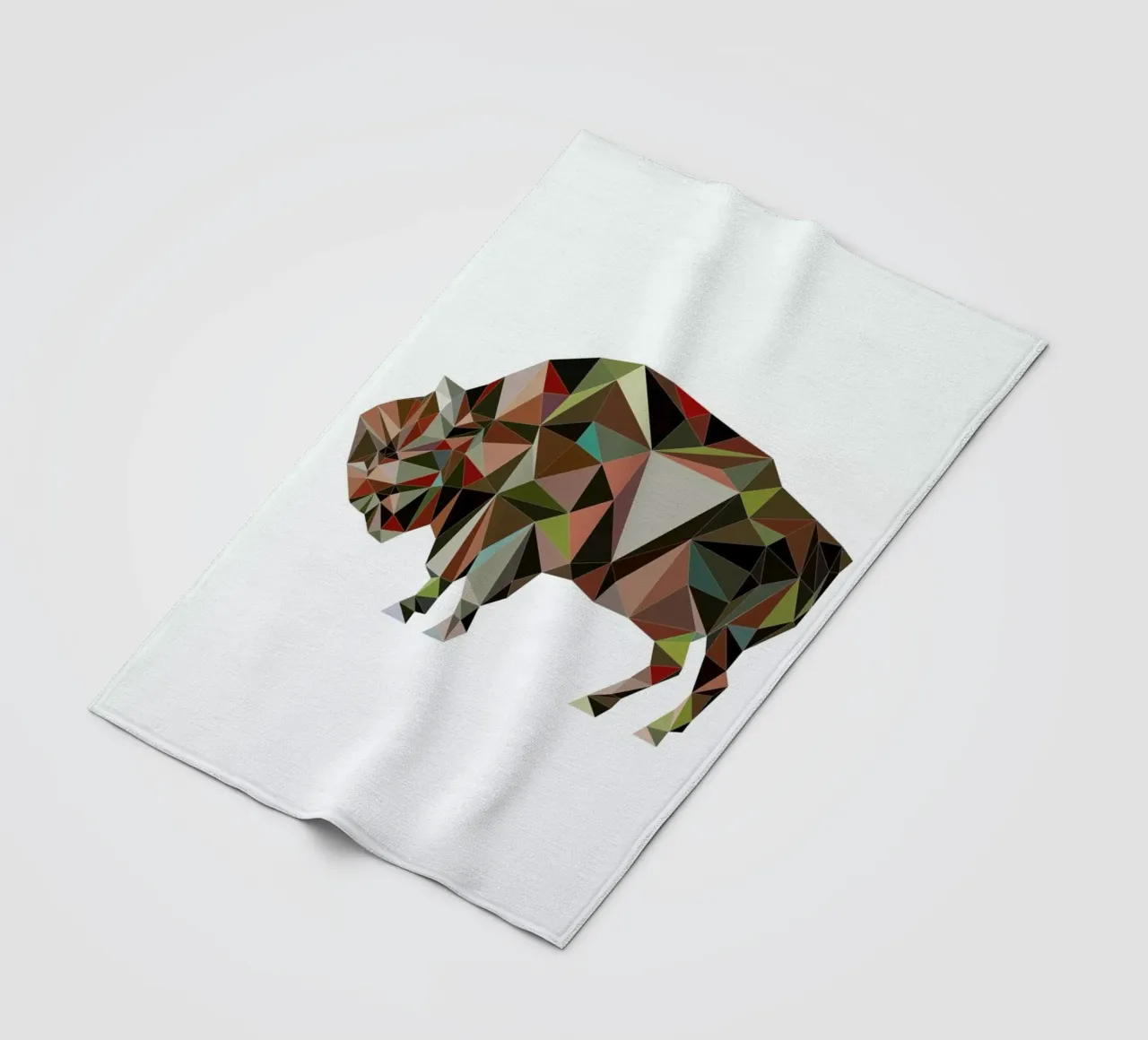 A.Bison fleecedeken van Swen Swensøn