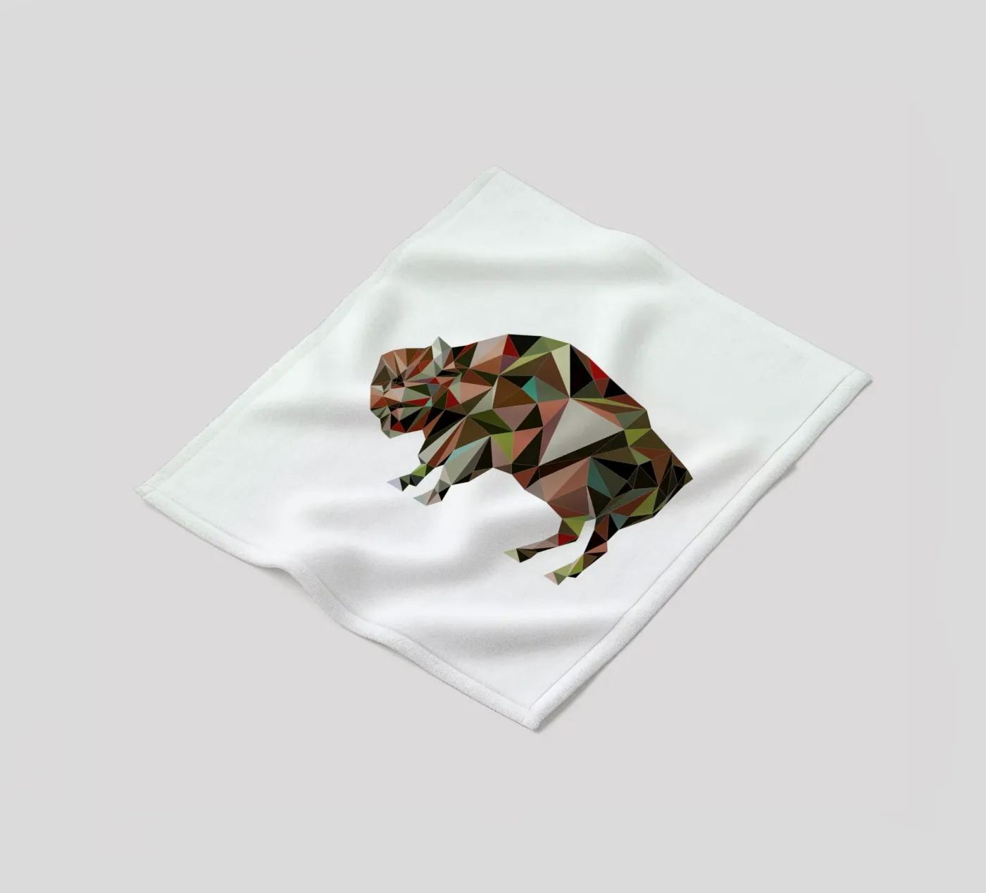 A.Bison fleecedeken van Swen Swensøn