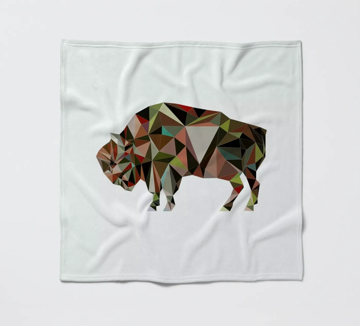 A.Bison fleecedeken van Swen Swensøn