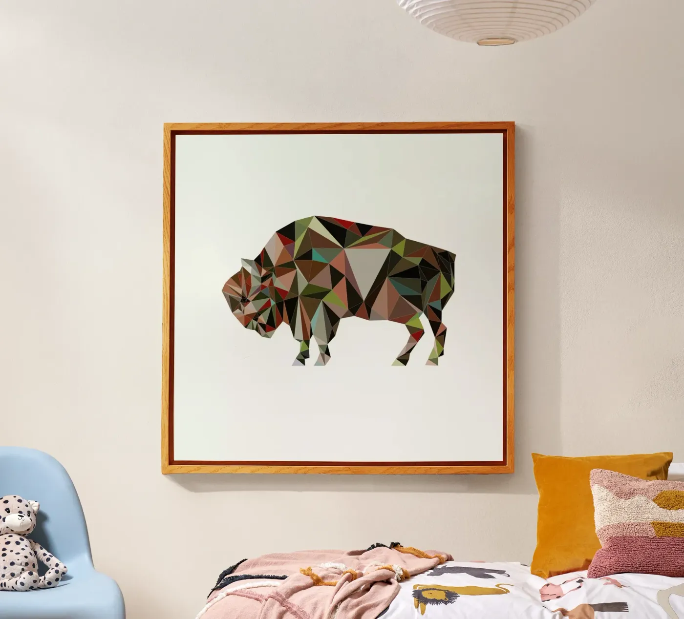 A.Bison acrylic glass by Swen Swensøn