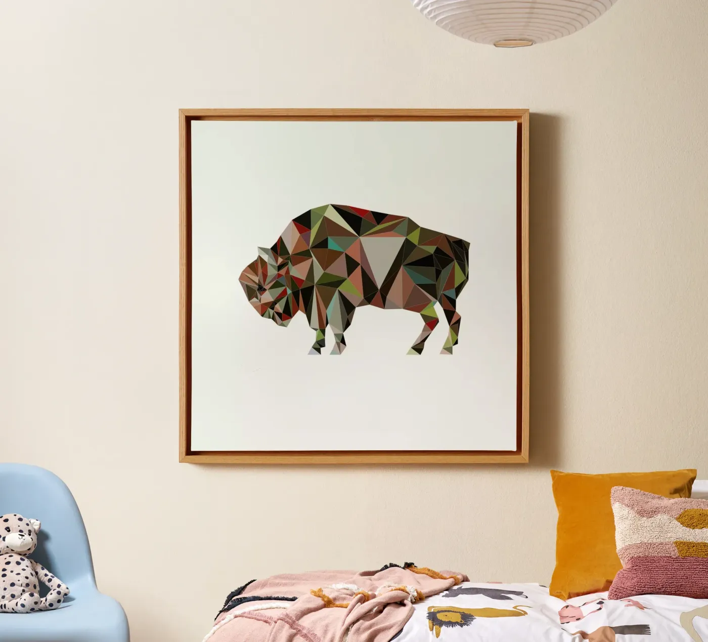 A.Bison canvas by Swen Swensøn