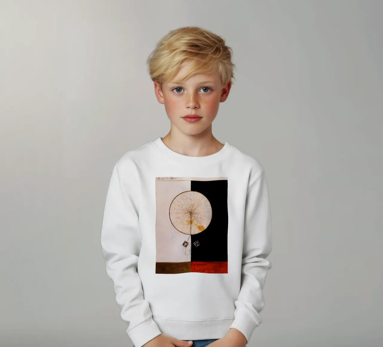 Hilma af Klint - Serie VII n. 5, 1920 felpa bambino da William Store