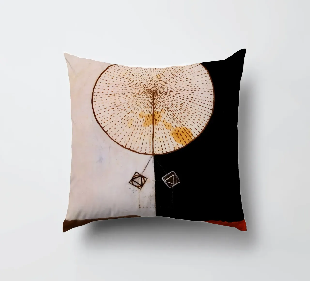 Hilma af Klint - Serie VII n. 5, 1920 cuscino da William Store