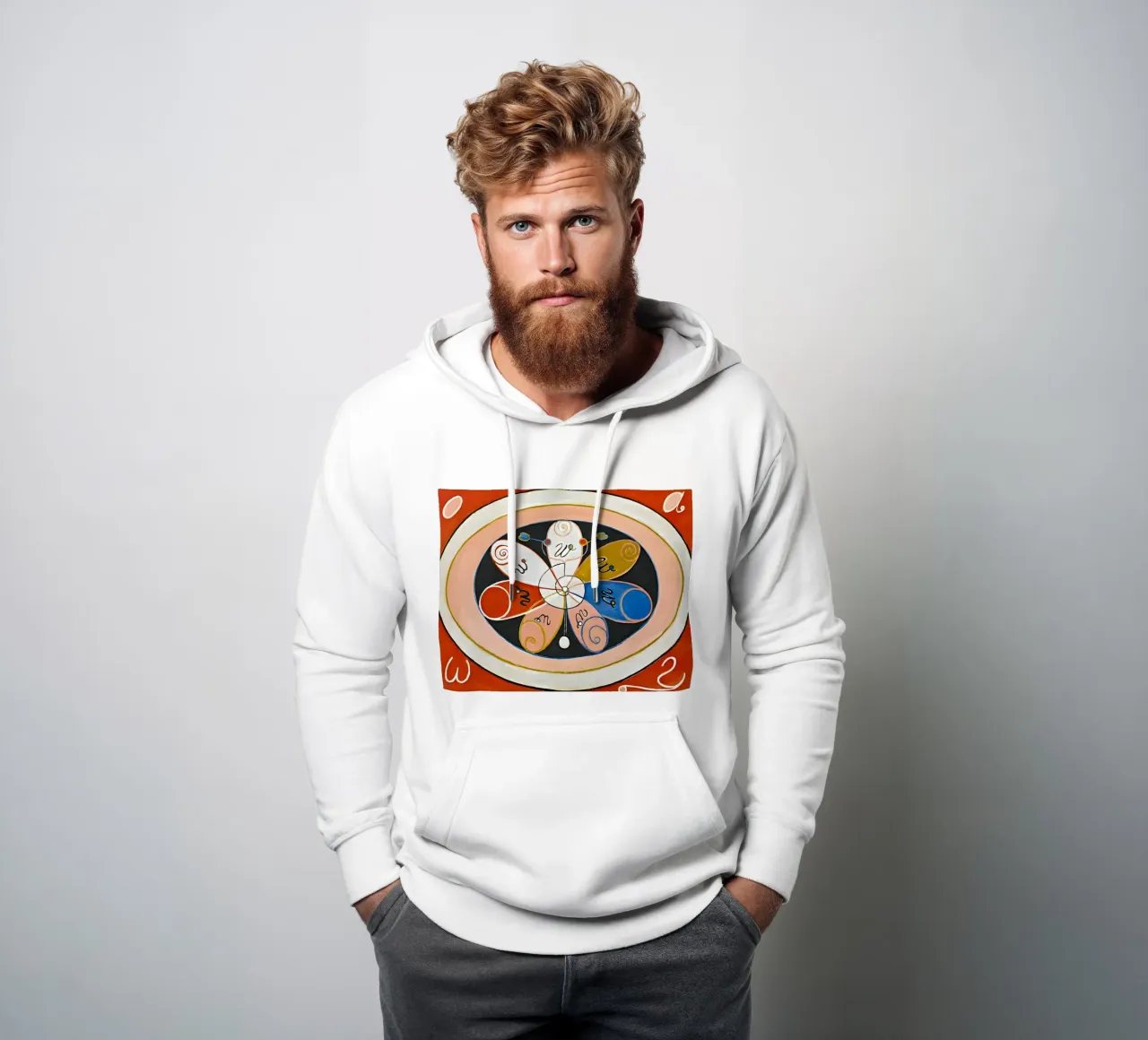 Hilma af Klint - Evolución nº 15 Grupo IV sudadera con capucha de William Store