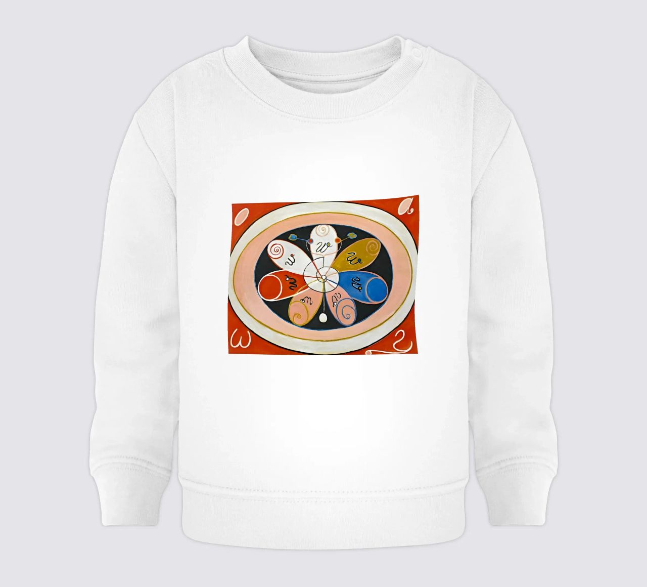 Hilma af Klint - Evoluzione n. 15 Gruppo IV felpa neonato da William Store