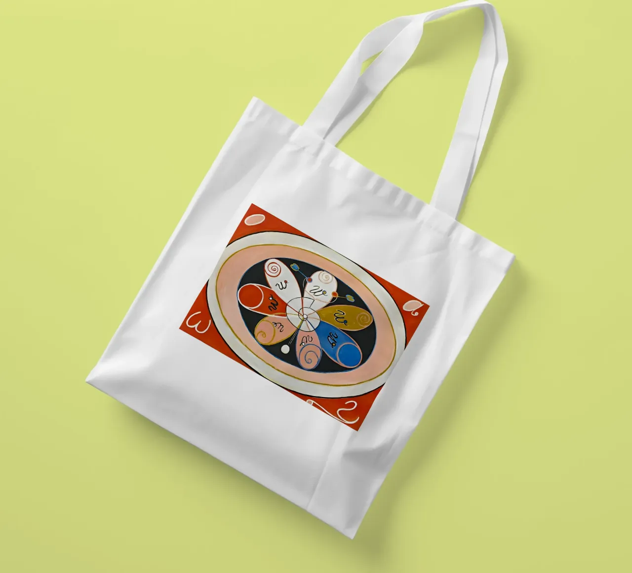 Hilma af Klint - Evoluzione n. 15 Gruppo IV borsa in juta da William Store
