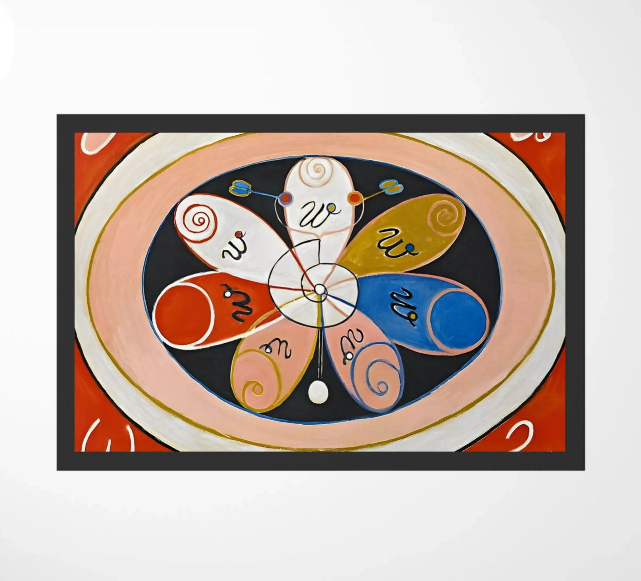 Hilma af Klint - Evoluzione n. 15 Gruppo IV zerbino da William Store