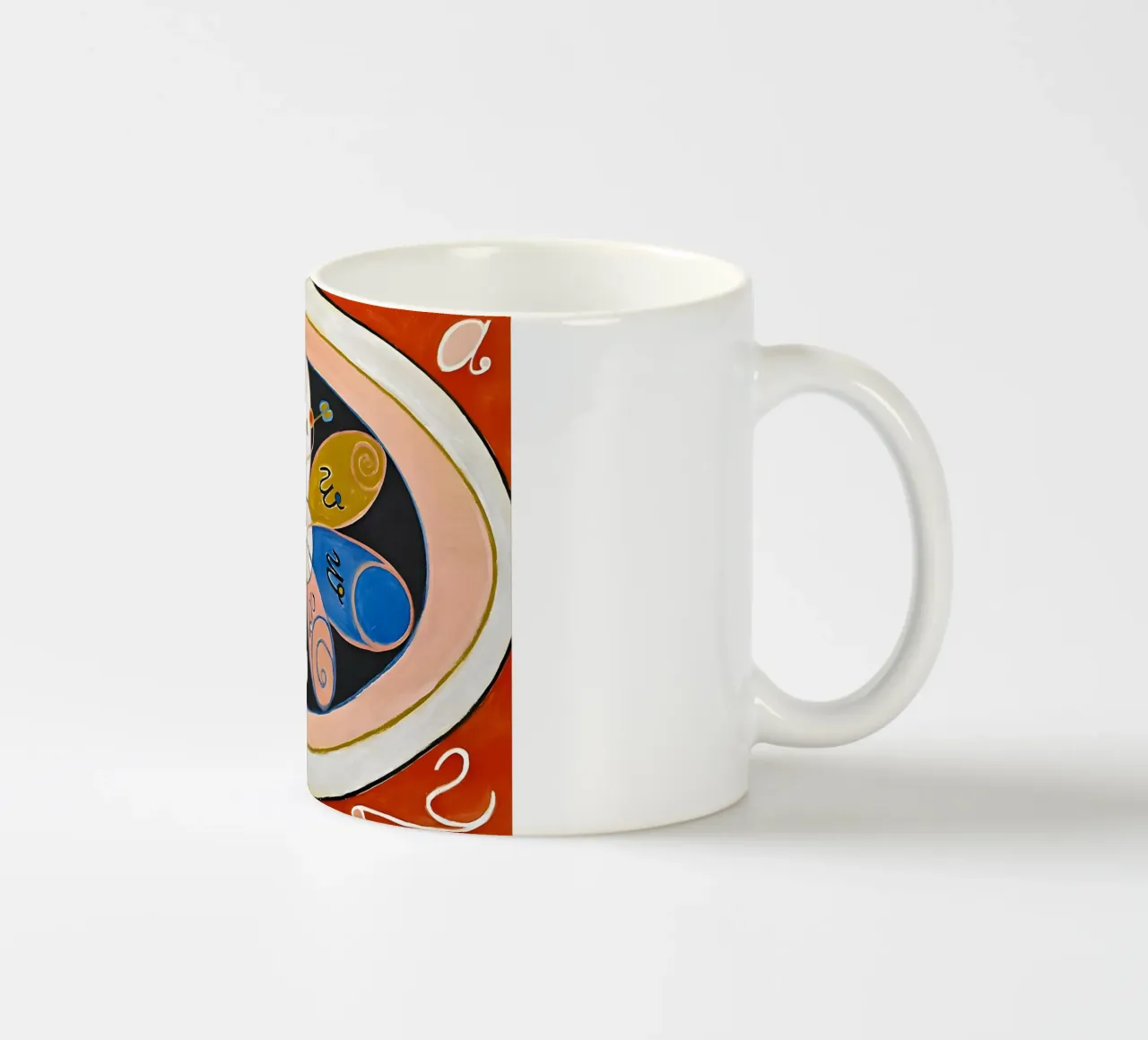 Hilma af Klint - Entwicklung Nr. 15 Gruppe IV Keramik Tasse von William Store