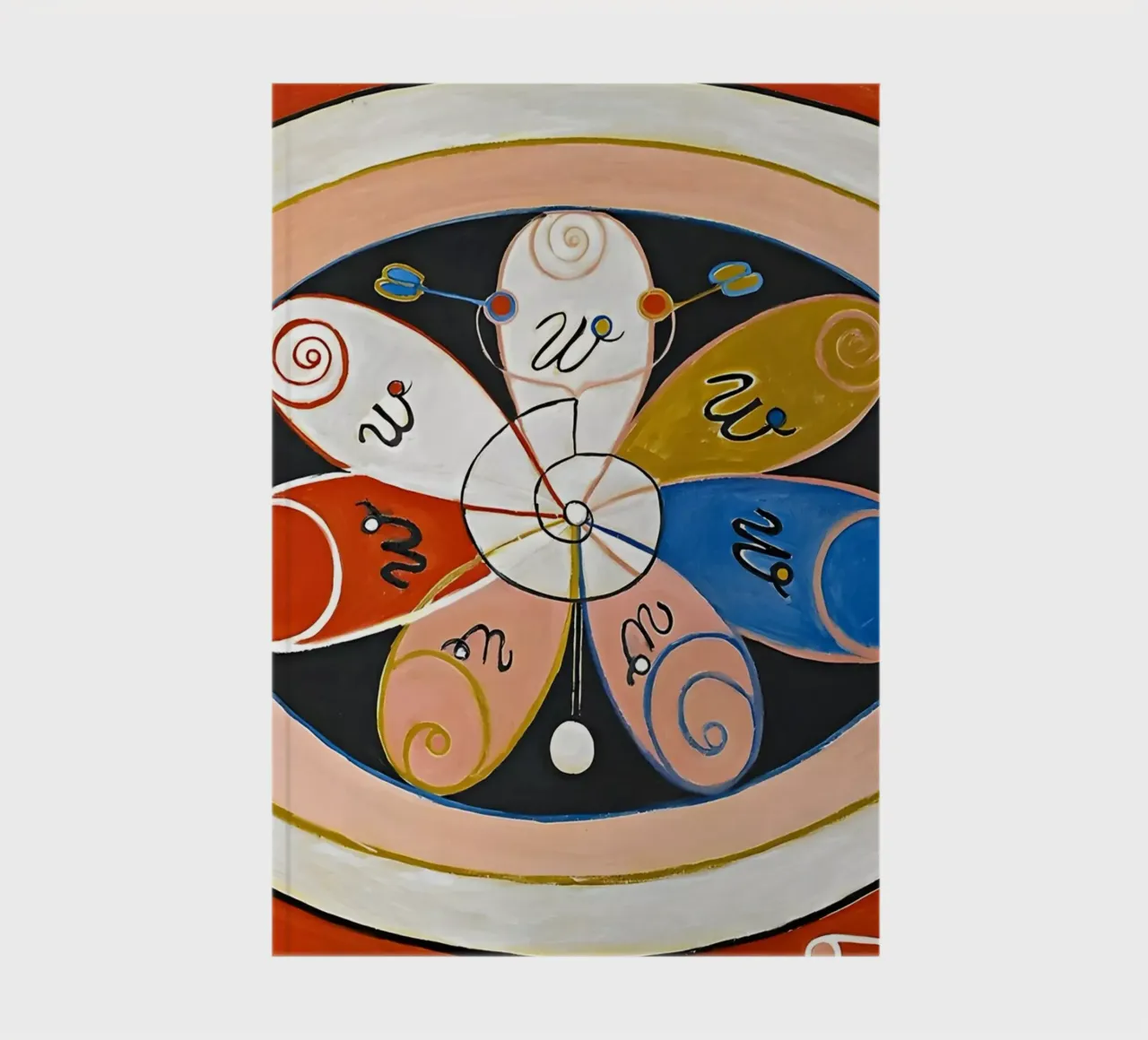 Hilma af Klint - Evolution n° 15 Groupe IV carnet de notes de William Store