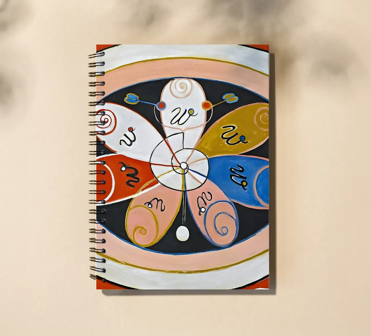 Hilma af Klint - Evolution n° 15 Groupe IV carnet à spirale de William Store