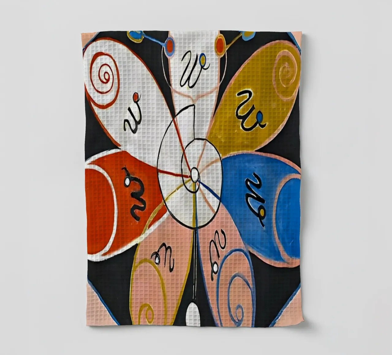 Hilma af Klint - Evolution n° 15 Groupe IV torchon de William Store