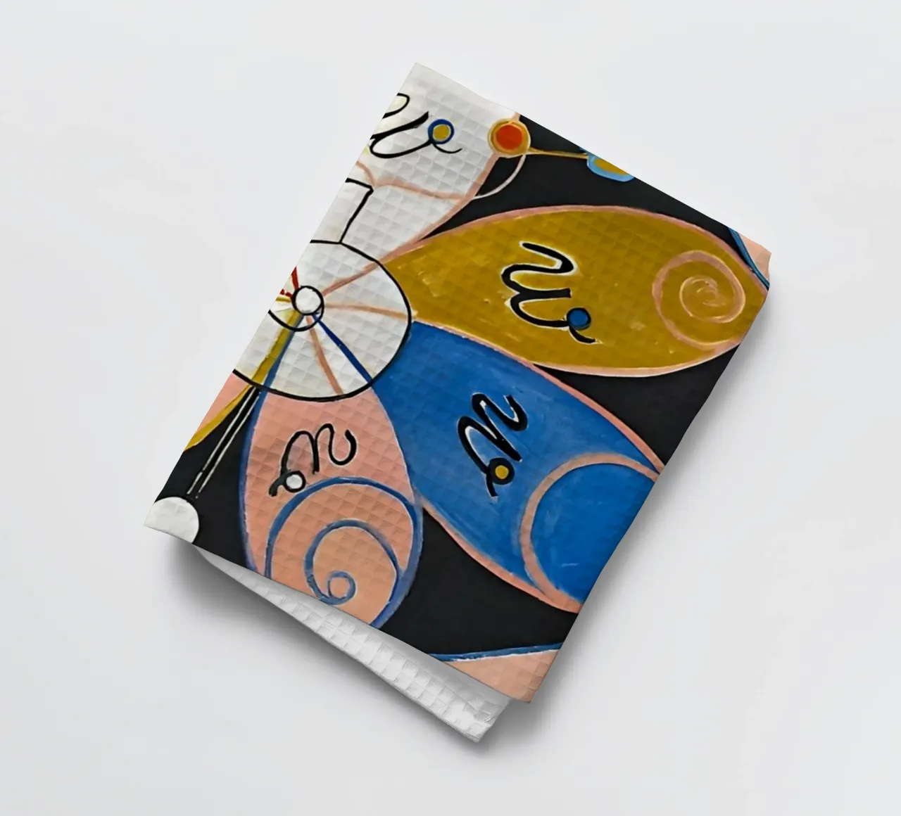 Hilma af Klint - Evoluzione n. 15 Gruppo IV canovaccio da cucina da William Store