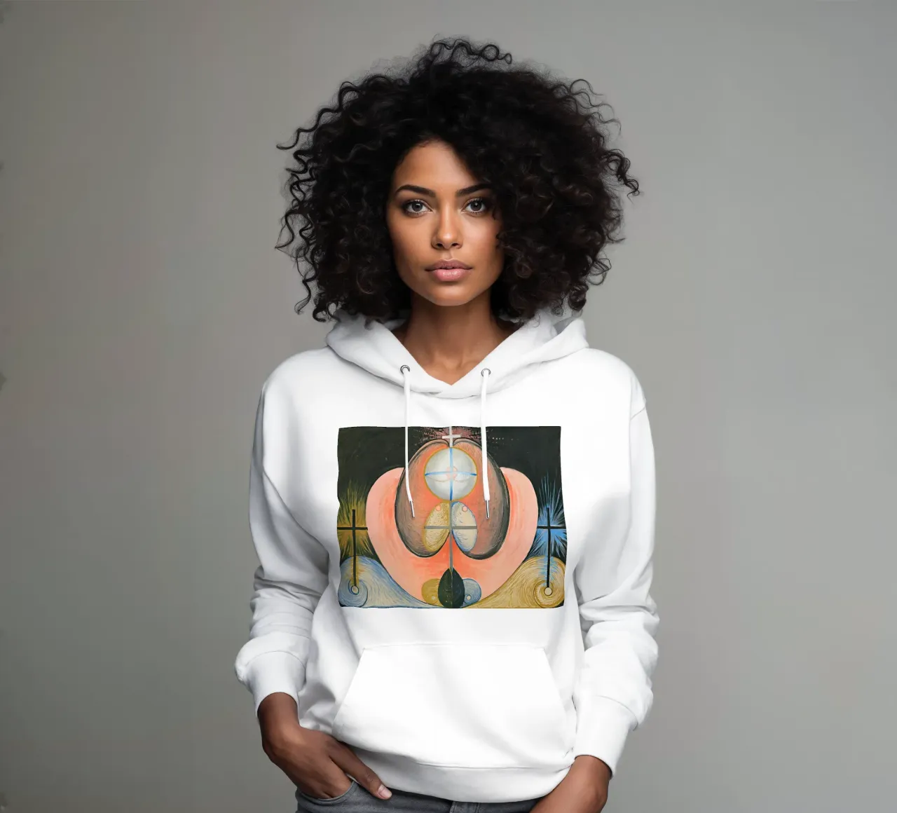 Hilma Af Klint - De evolutie nr. 10 hoodie van William Store