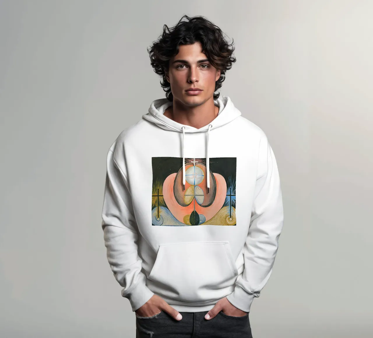 Hilma Af Klint - De evolutie nr. 10 hoodie van William Store
