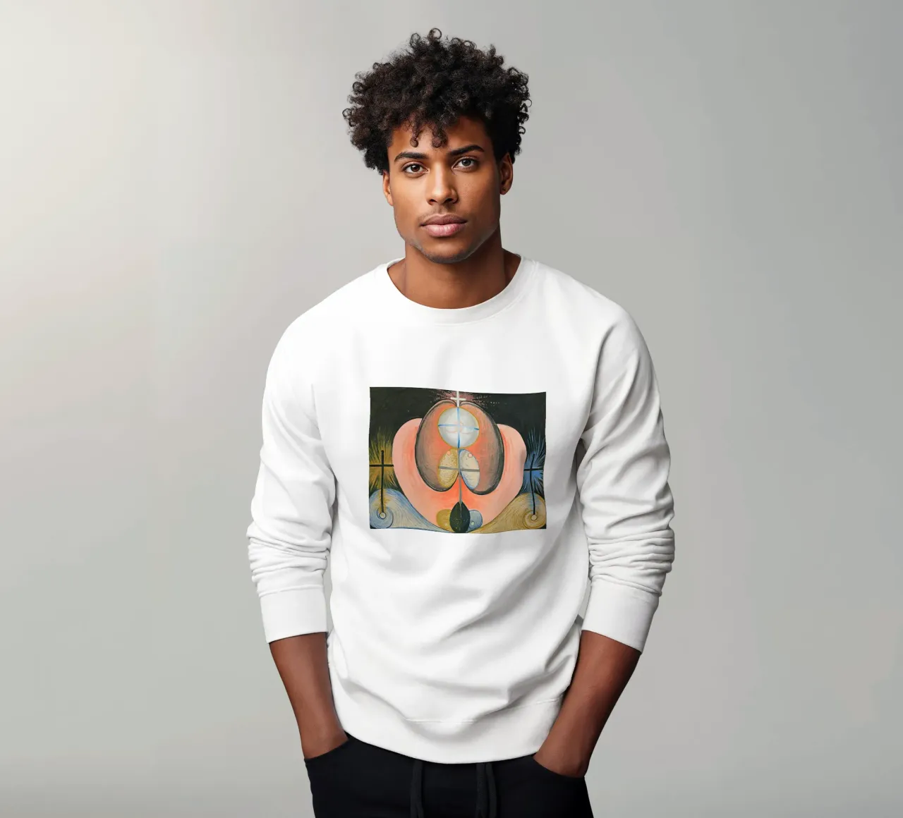 Hilma Af Klint - L'evoluzione n. 10 felpa da William Store
