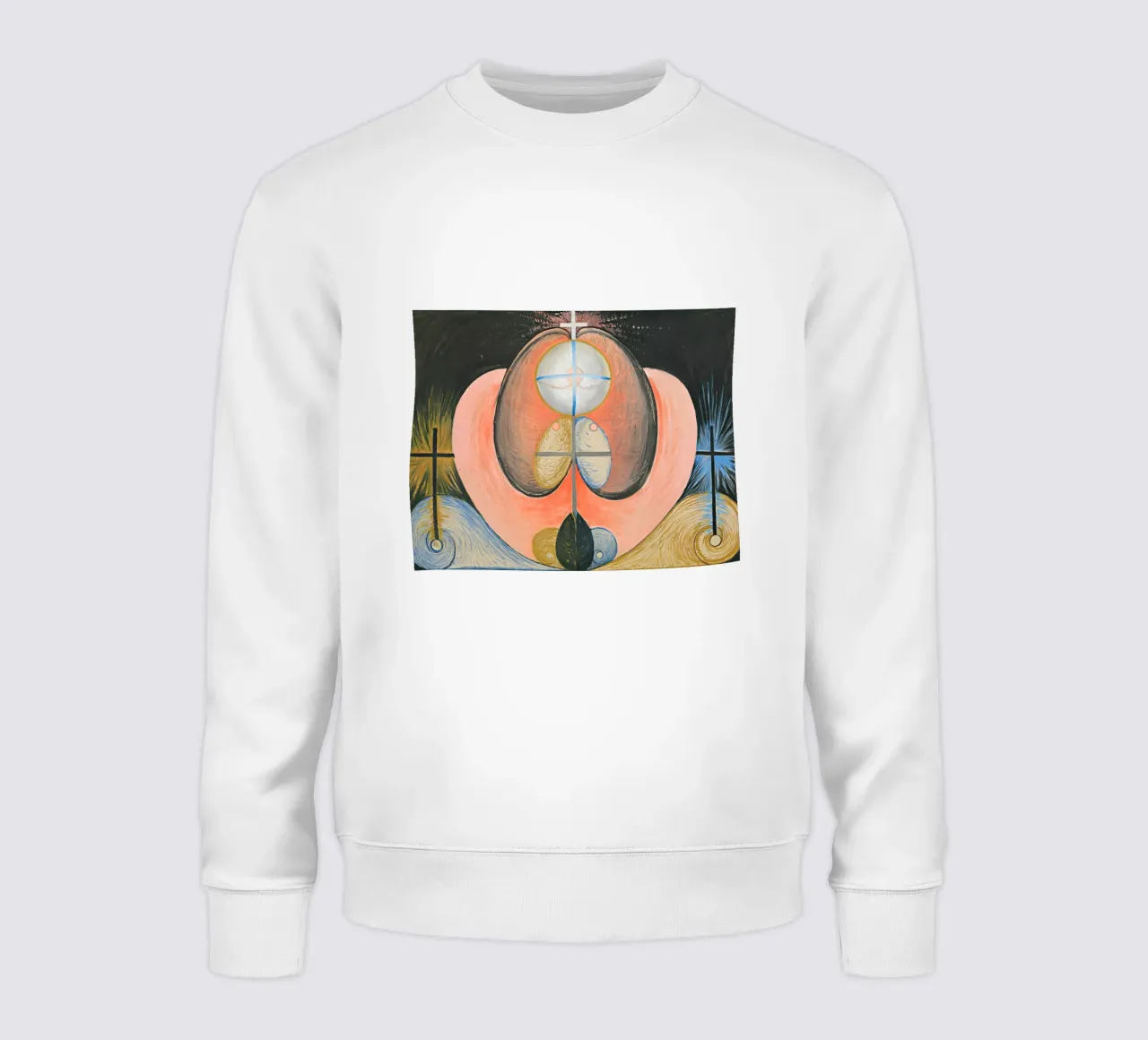 Hilma Af Klint - The Evolution No. 10 sweatshirt by William Store