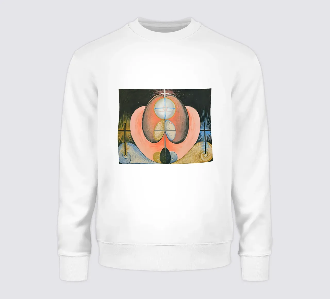 Hilma Af Klint - L'evoluzione n. 10 felpa da William Store