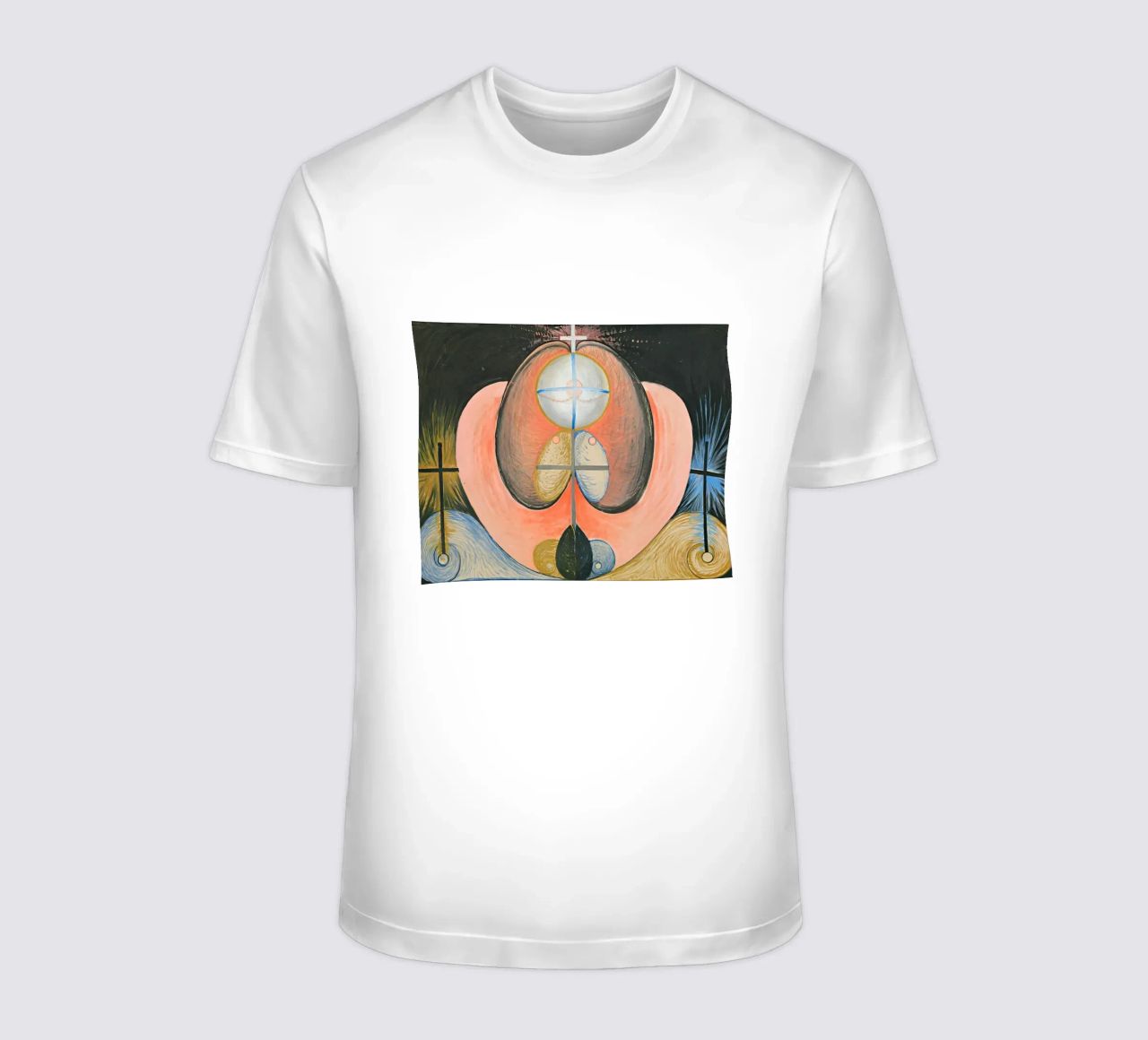 Hilma Af Klint - L'evoluzione n. 10 t-shirt da William Store