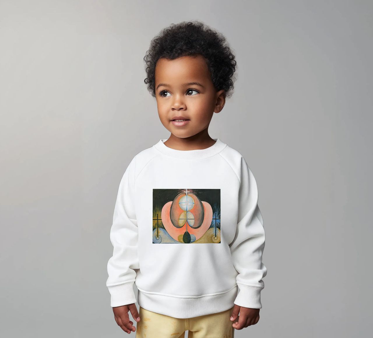 Hilma Af Klint - L'evoluzione n. 10 felpa neonato da William Store
