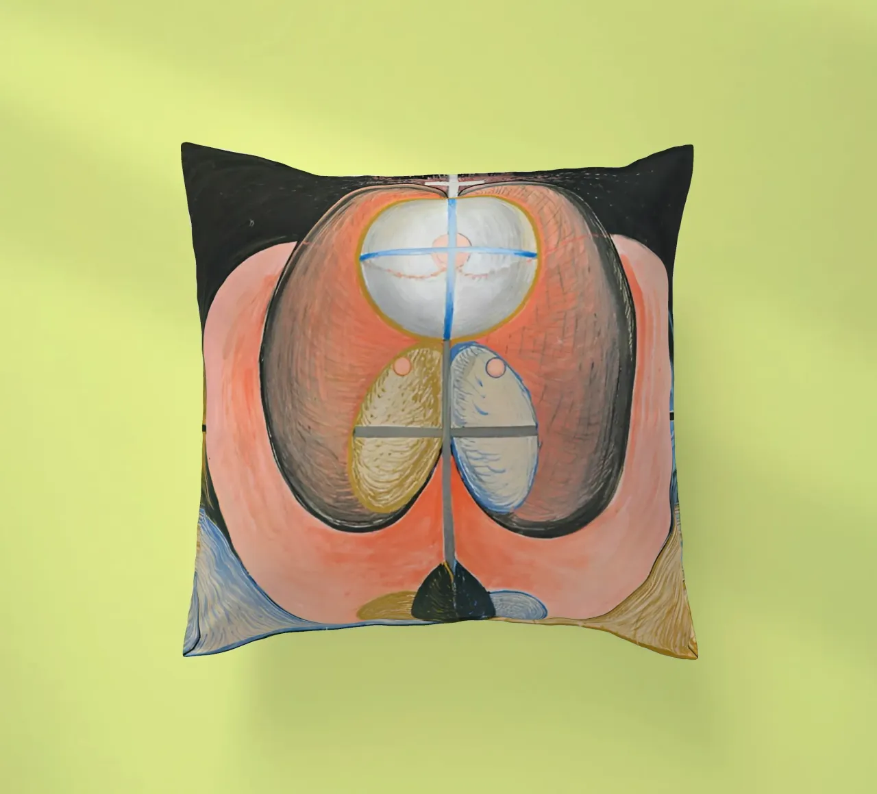 Hilma Af Klint - La Evolución nº 10 cojín de William Store