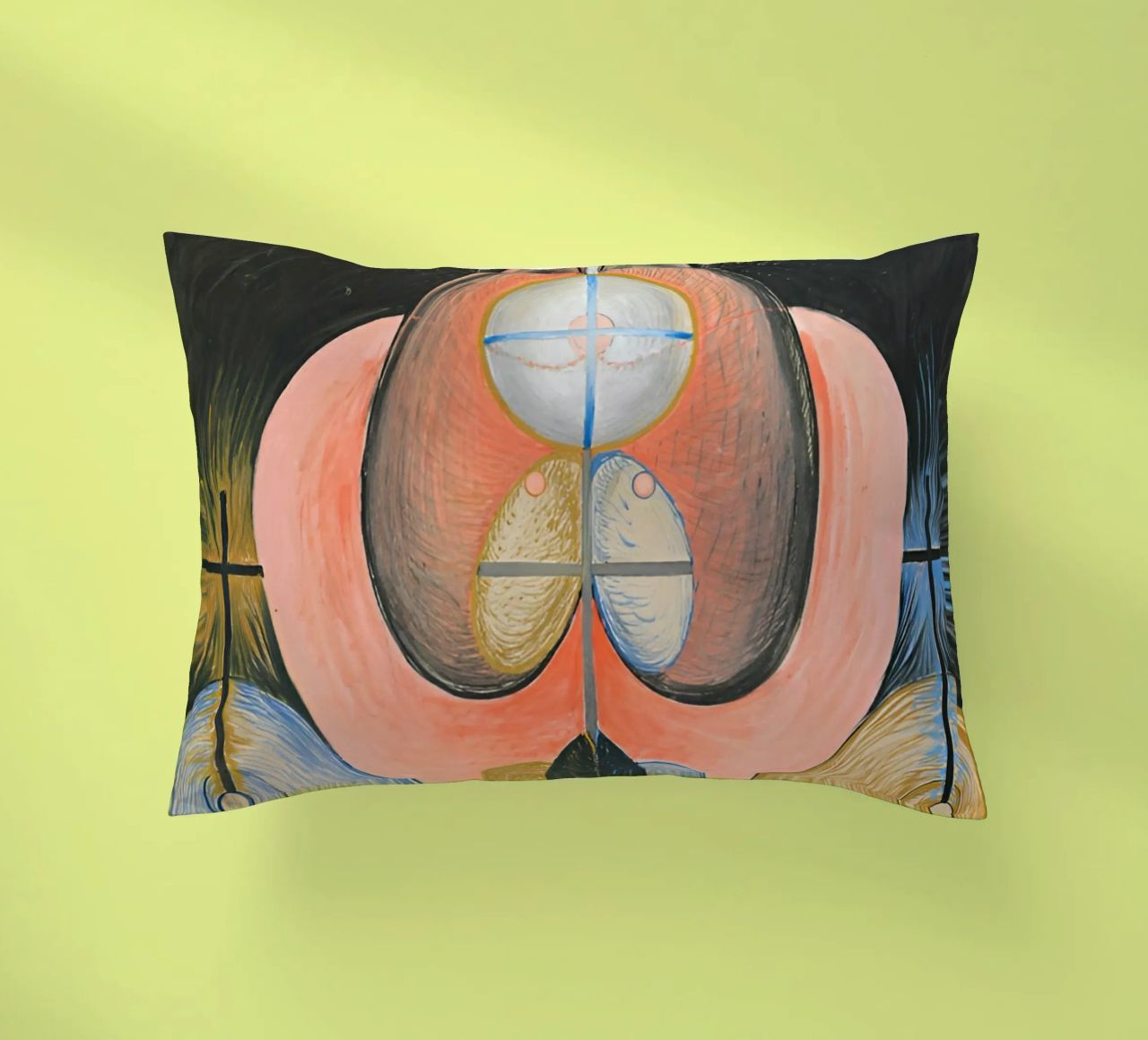 Hilma Af Klint - L'evoluzione n. 10 cuscino da William Store